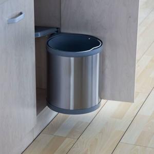 Kitchen Waste Bin Series Stainless Steel Waste Bin J635
