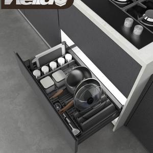 Kitchen Base Cabinet Pull-out Basket For 600/700/720/750/800/900mm Cabinet