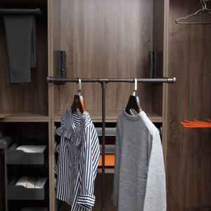 Wardrobe System Elevator Range Clothes Hanger For 700-800mm Wardrobe 