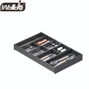 Kitchen Storage System Wooden Finishing Line 3-Tiers Organizer Of Small Size Drawer Options For WL22