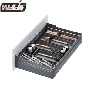 3-Shelf Drawer Basket Organizer for Kitchen Cabinet - Welldo