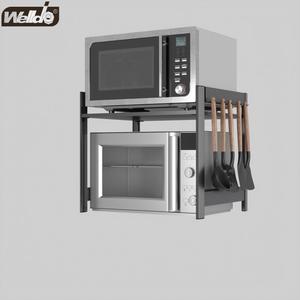 Kitchen Storage System 2 Tier Standing Storage Rack For Cabinet Countertop