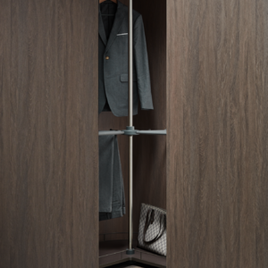 Wardrobe System Wardrobe Storage 3 Tier Rotating Clothes Rack Wd-Xz-2100